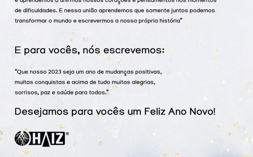 FELIZ ANO NOVO ✨