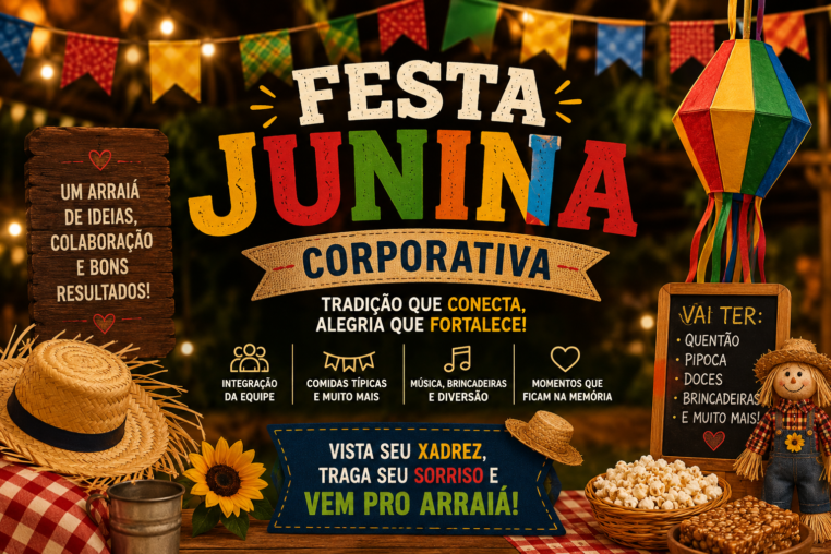 🌽🎉 Arraiá da Empresa 2026 🎉🌽